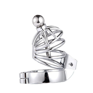 cage chasteté avec plug uretre soumis