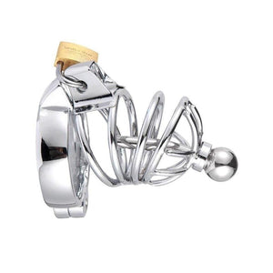 cage chasteté avec plug uretre